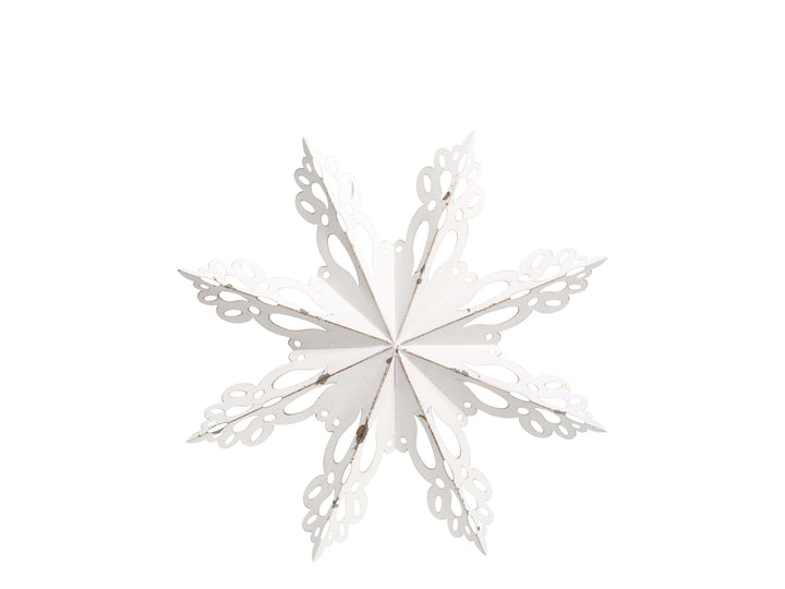 Antique White Snowflake Wall Decoration