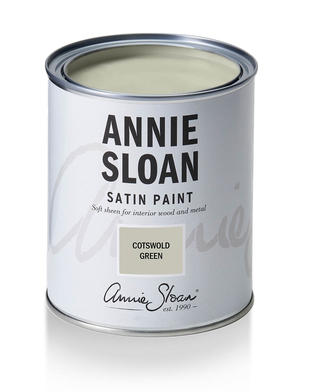 Annie Sloan Cotswold Green Satin Paint for sale at Source for the Goose, Devon
