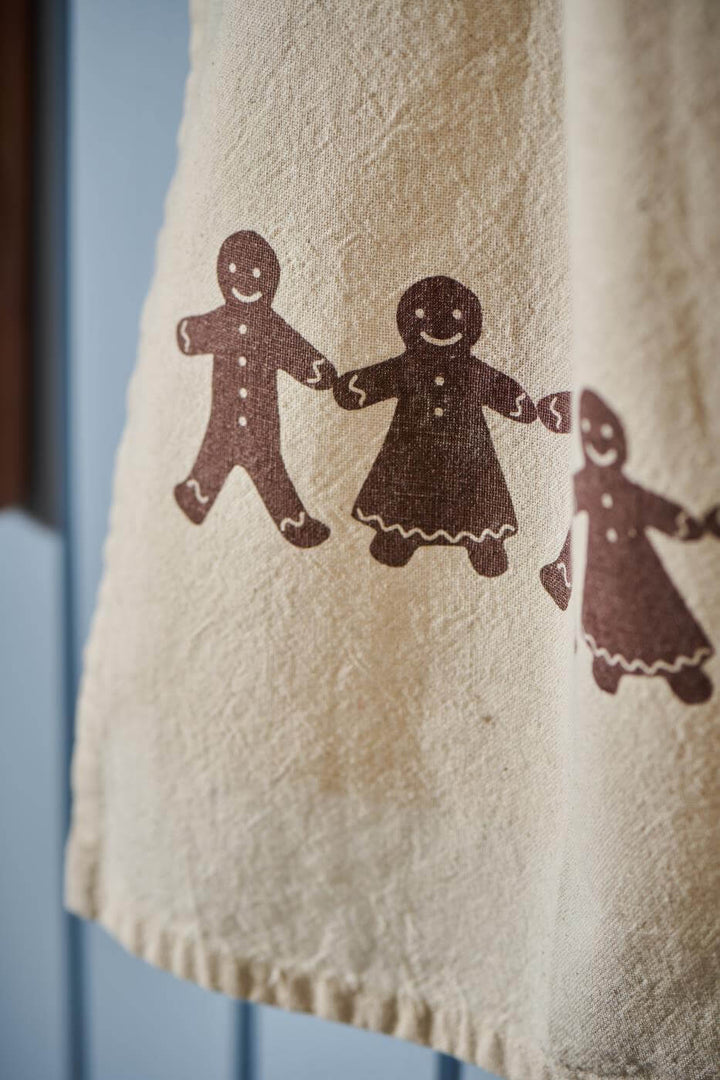 Gingerbread People  Design Tea Towel