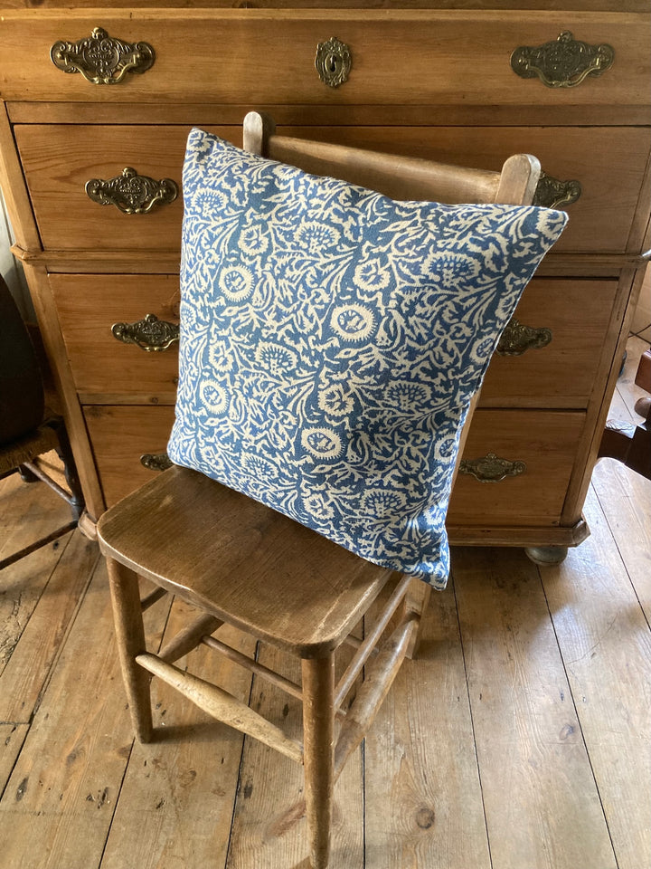 Indigo Blue Chising Cushion